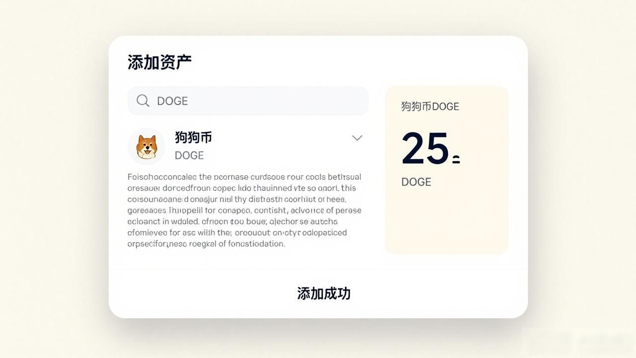 imToken怎么添加狗币？手把手教你轻松把DOGE存入钱包