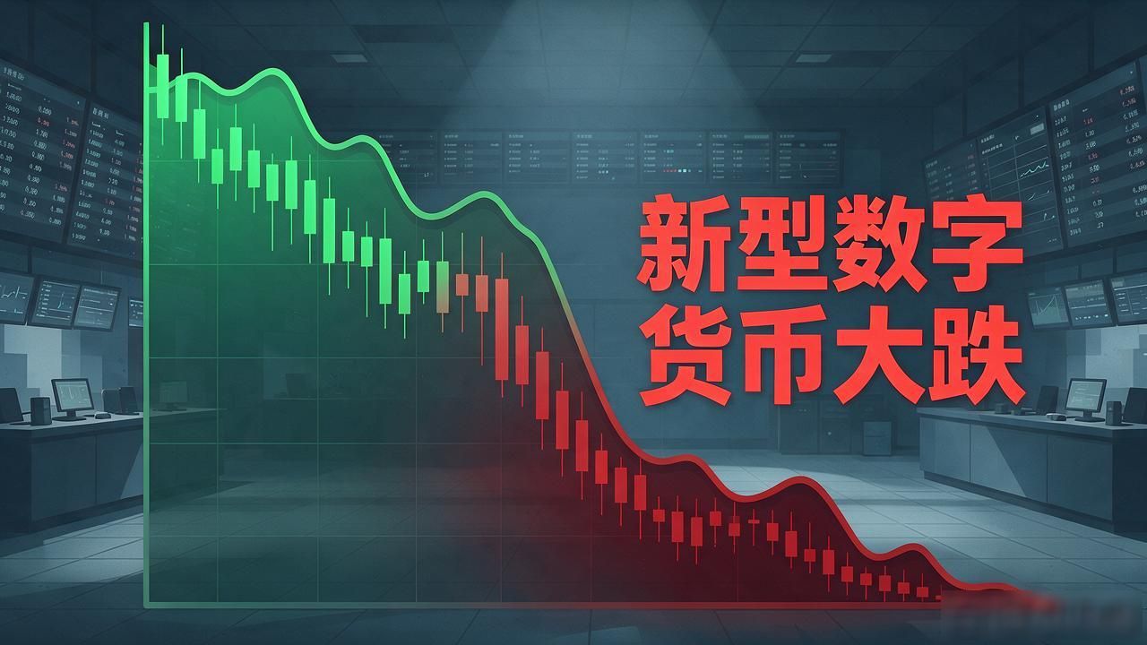 新型数字货币大跌，手里的币还能不能扛住，普通人最该看什么