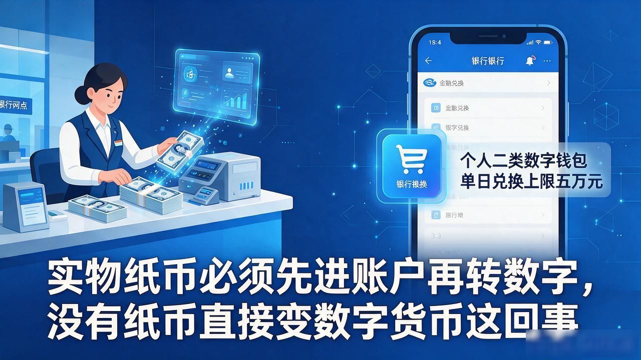 纸币换数字货币怎么操作？渠道、限额、实操要点一次讲清