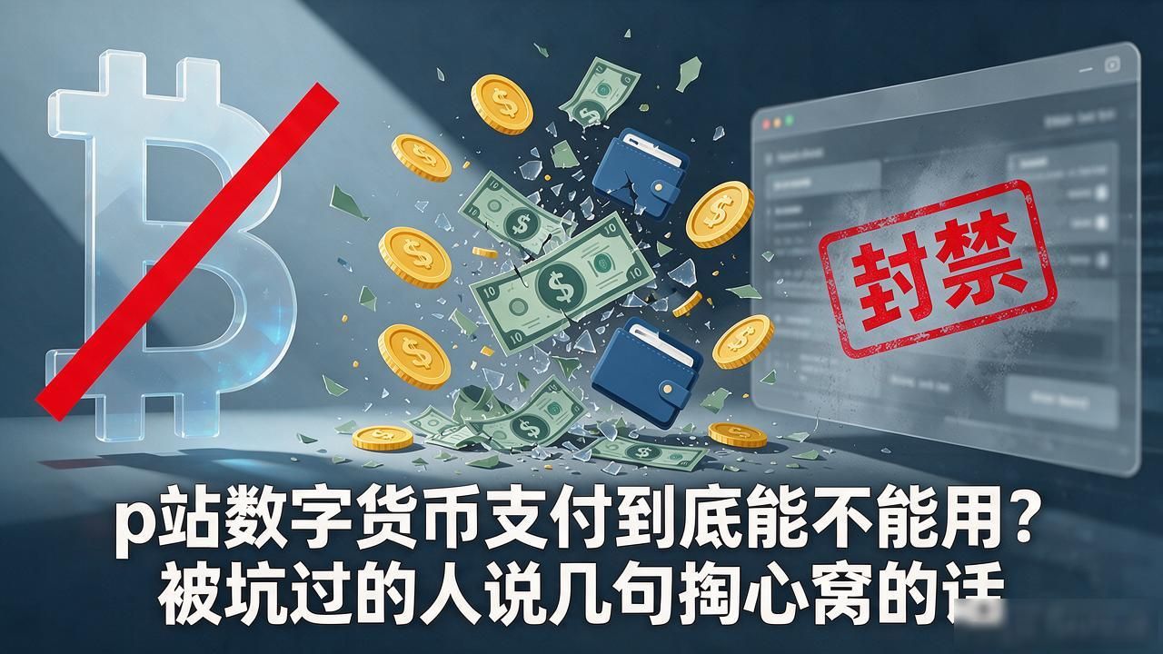 p站数字货币支付到底能不能用？被坑过的人说几句掏心窝的话