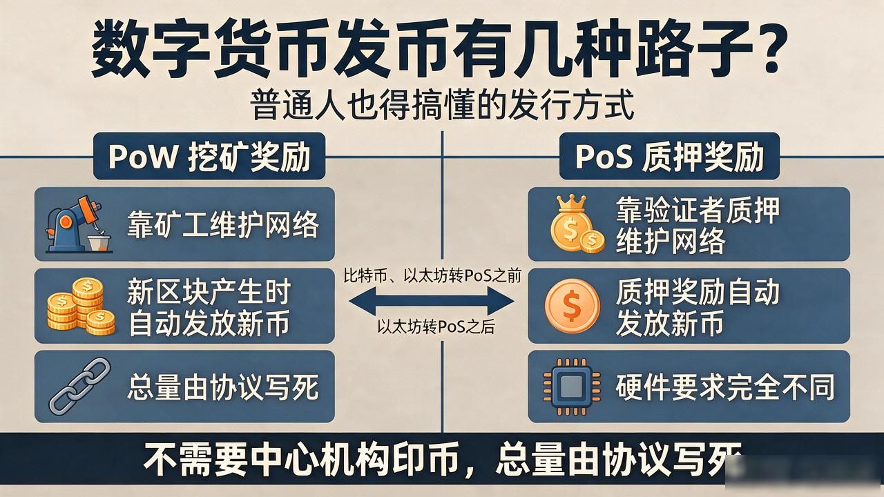 数字货币币发行方式_数字人民币与智能合约发币区别_区块链项目代币发行方式详解
