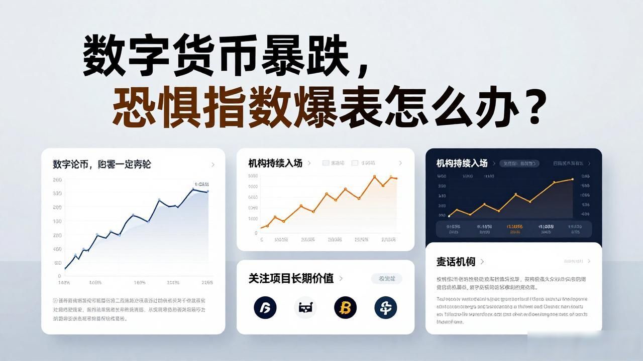 数字货币暴跌，恐惧指数爆表怎么办？