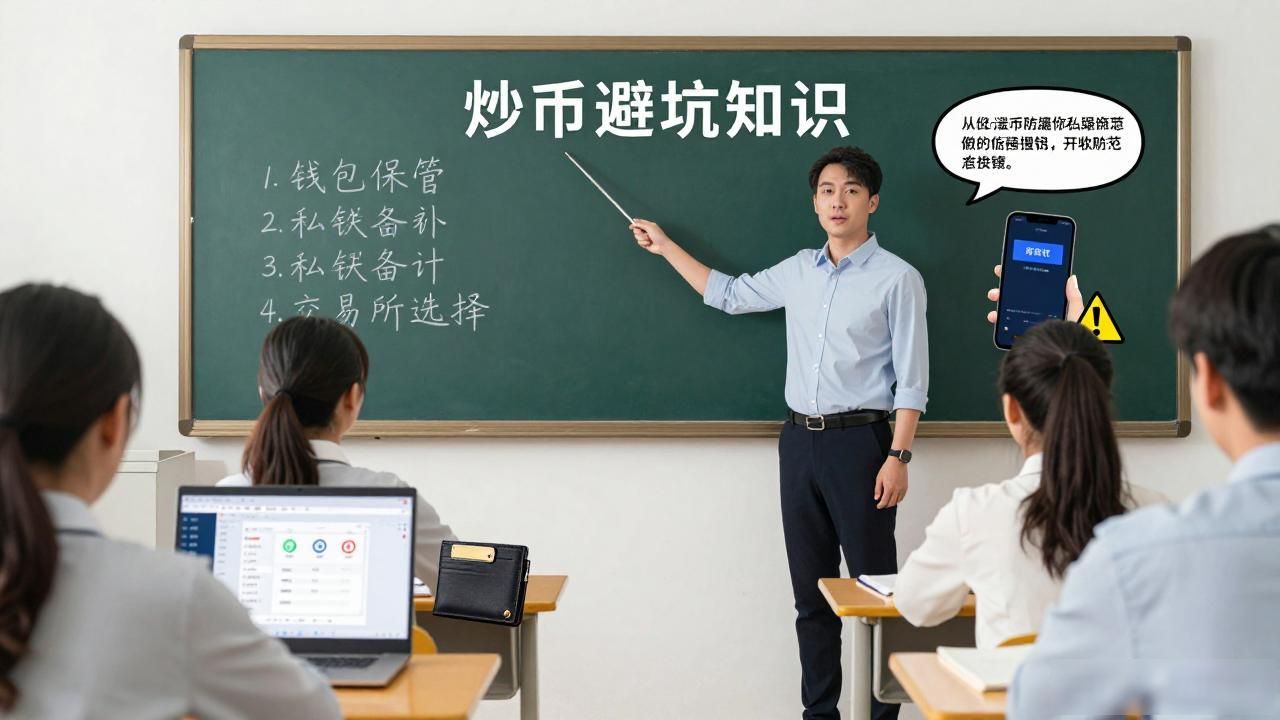 数字货币教师教你避开炒币的坑