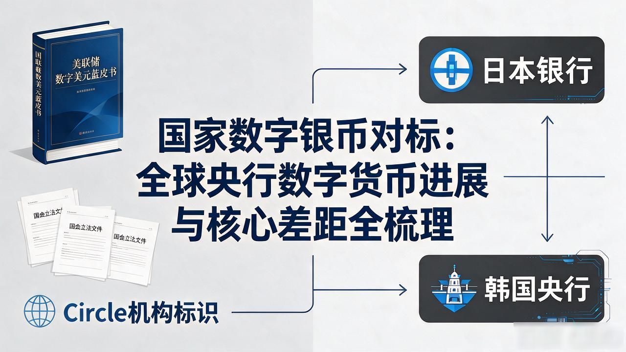 国家数字货币对标：全球央行数字货币进展与核心差距全梳理