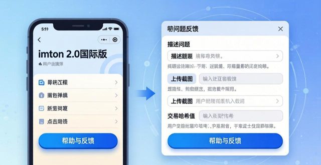 imToken 2.0国际版下载后 如何快速获得官方技术支持