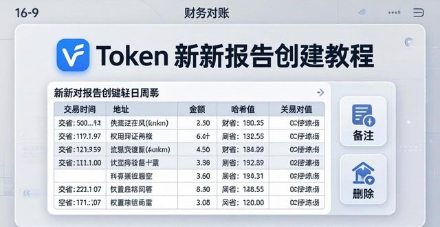 imToken最新版报告创建教程