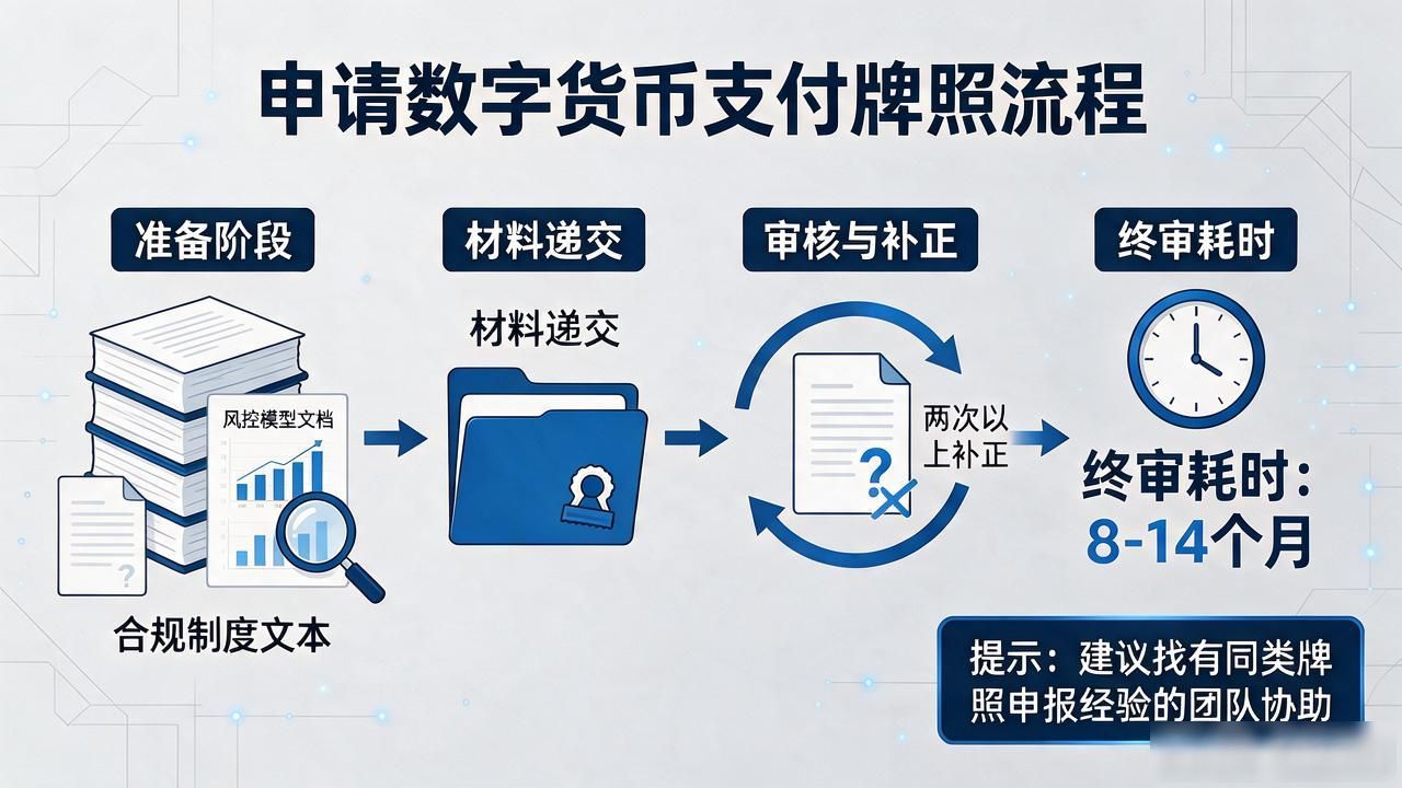 申请数字货币支付牌照，资质门槛和材料清单一次说清