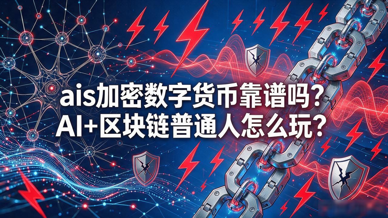 ais加密数字货币靠谱吗？AI+区块链普通人怎么玩