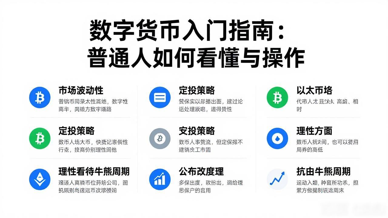 数字货币入门指南：普通人如何看懂与操作