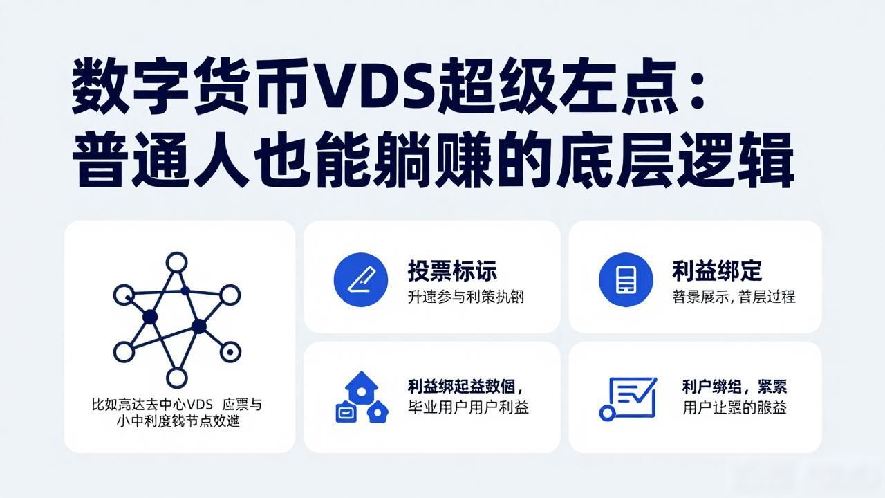 数字货币VDS超级节点：普通人也能躺赚的底层逻辑