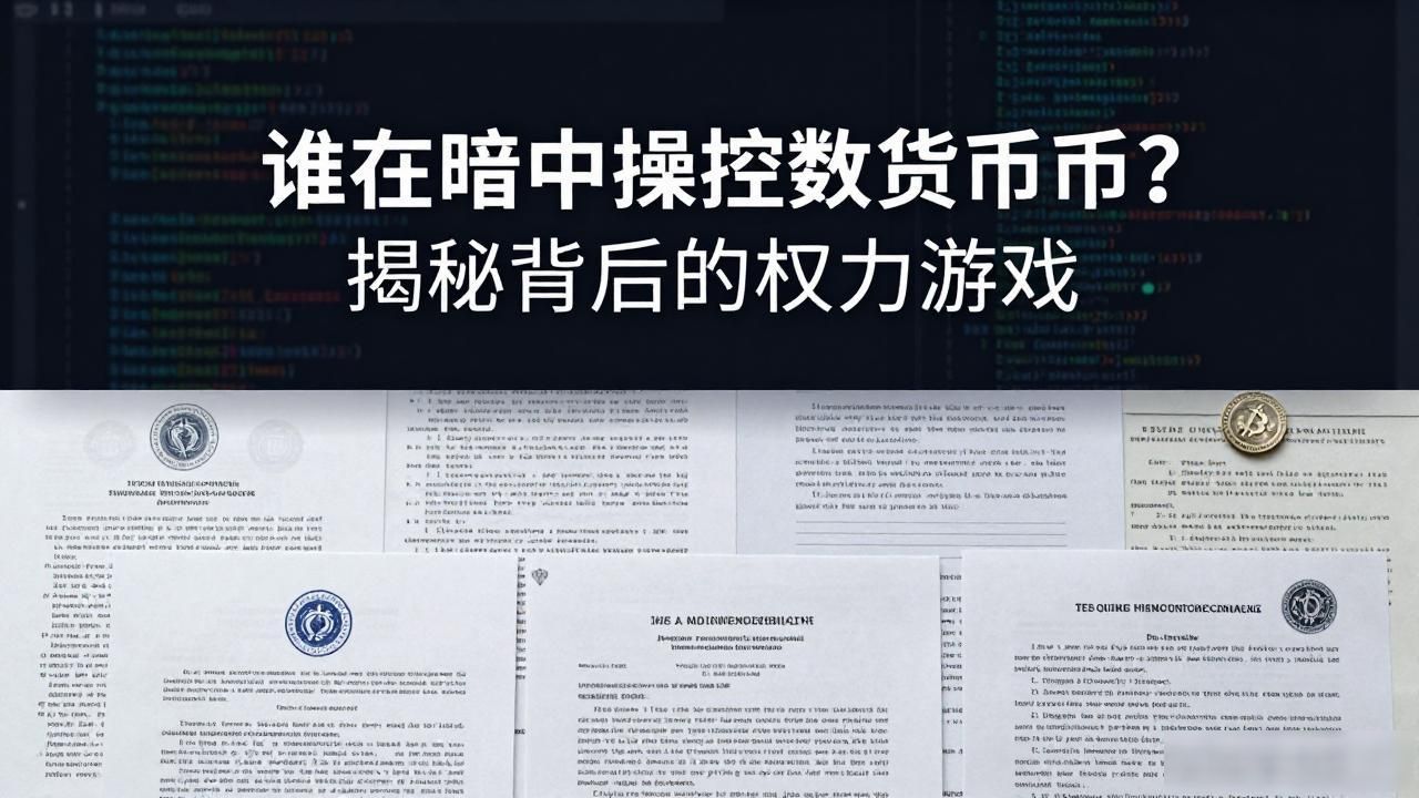 谁在暗中操控数字货币？揭秘背后的权力游戏