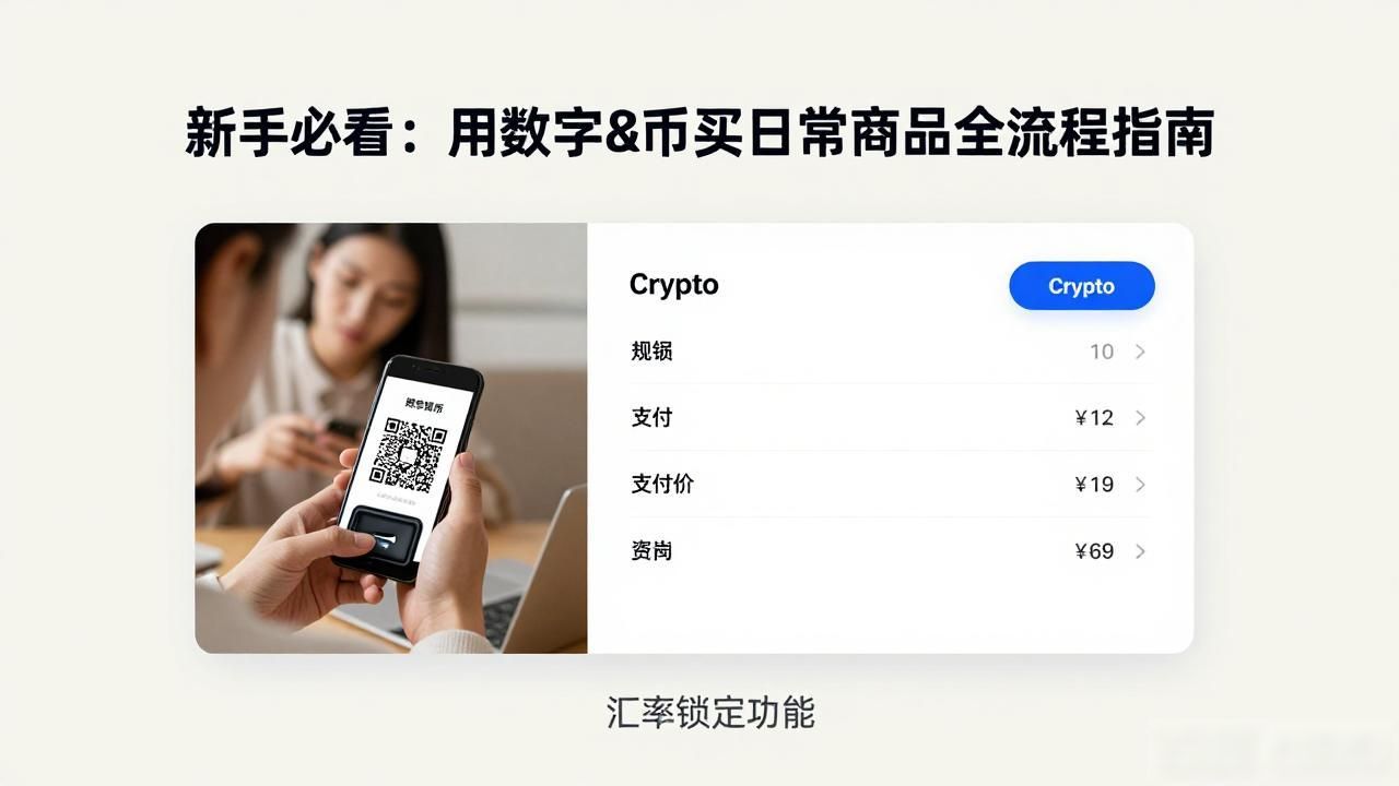 新手必看：用数字货币买日常商品全流程指南