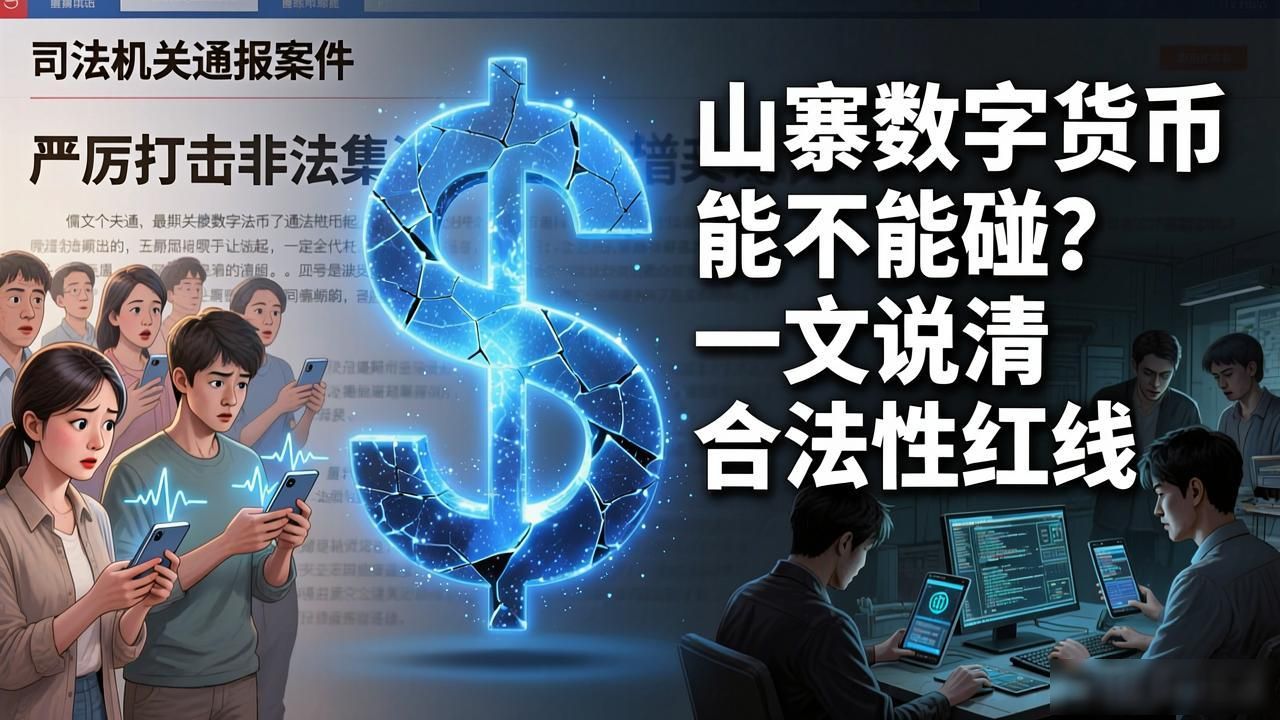 山寨数字货币能不能碰？一文说清合法性红线