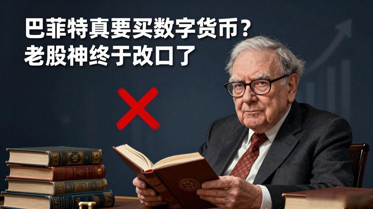 巴菲特真要买数字货币？老股神终于改口了