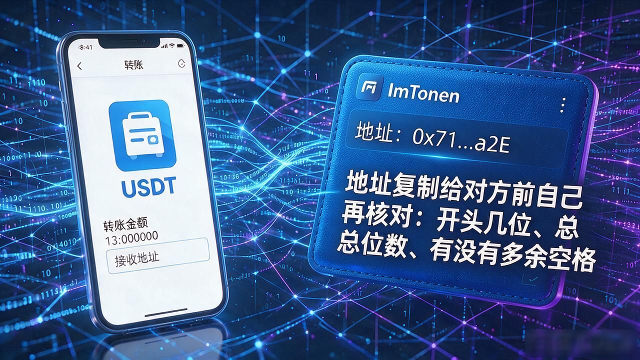 imtoken怎么收款usdt_ImToken收USDT地址填错怎么办_TRC20和ERC20链上收款注意事项