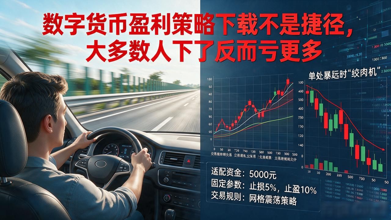 数字货币盈利策略下载不是捷径，大多数人下了反而亏更多