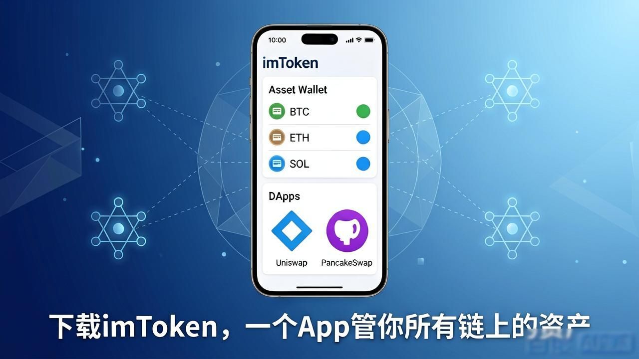 下载imToken，一个App管你所有链上的资产