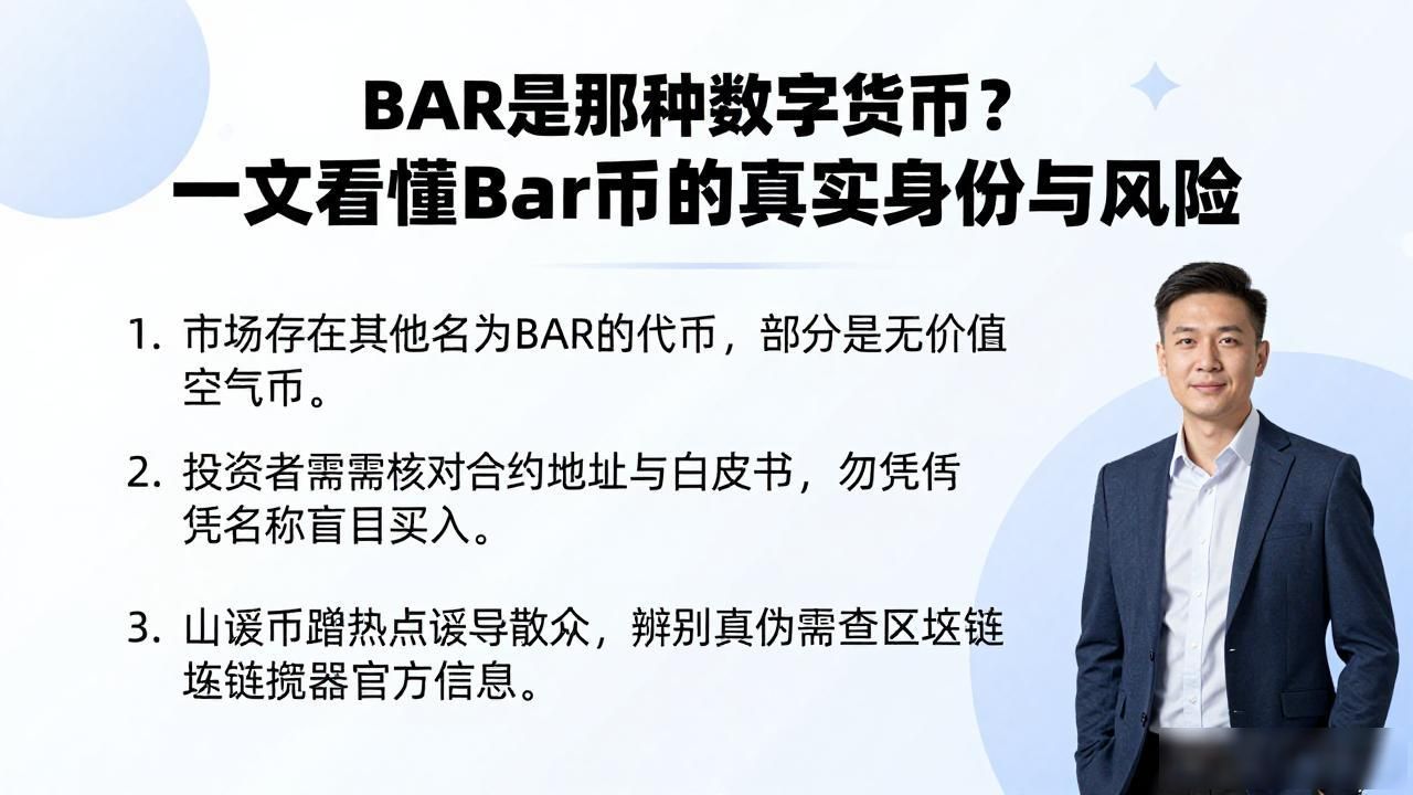BAR是那种数字货币？一文看懂Bar币的真实身份与风险