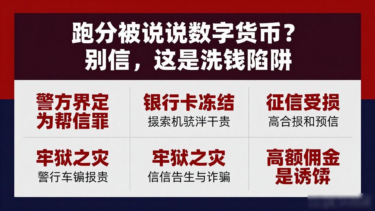 跑分被说是数字货币？别信，这是洗钱陷阱