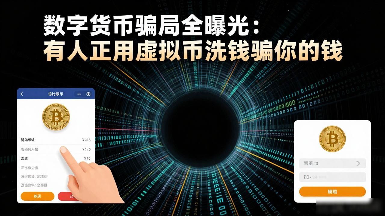 数字货币骗局全曝光：有人正用虚拟币洗钱骗你的钱