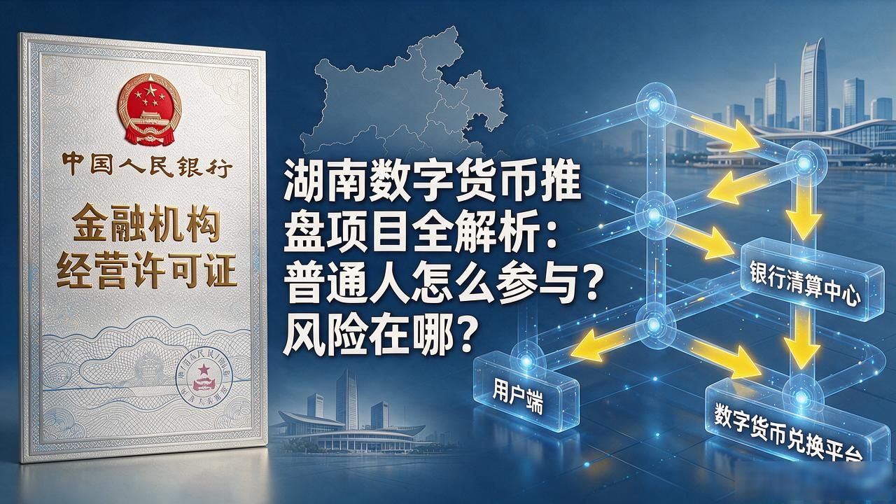 湖南数字货币推盘项目全解析：普通人怎么参与？风险在哪？