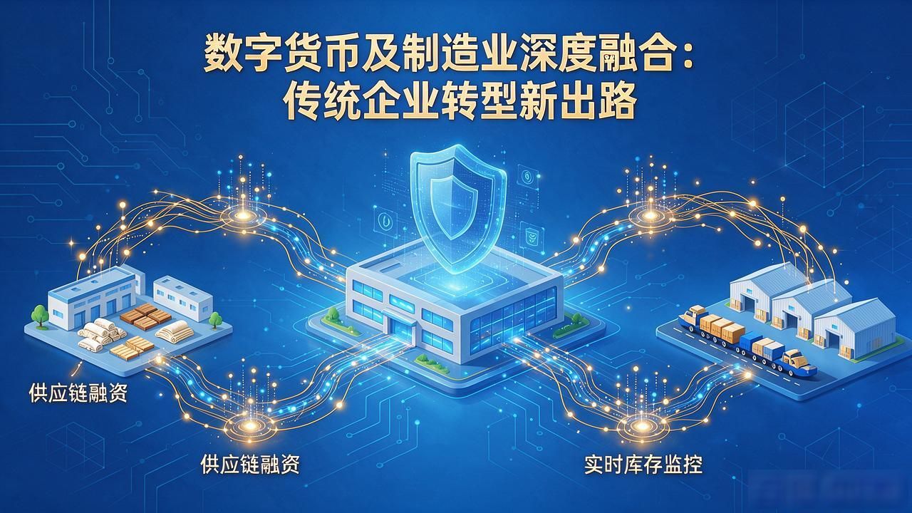 数字货币及制造业深度融合：传统企业转型新出路