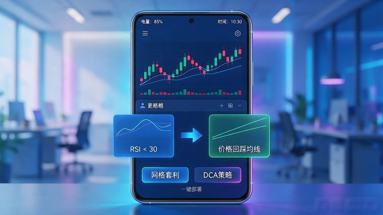 手机上可以写数字货币策略的app推荐，跑量化再也不用开电脑