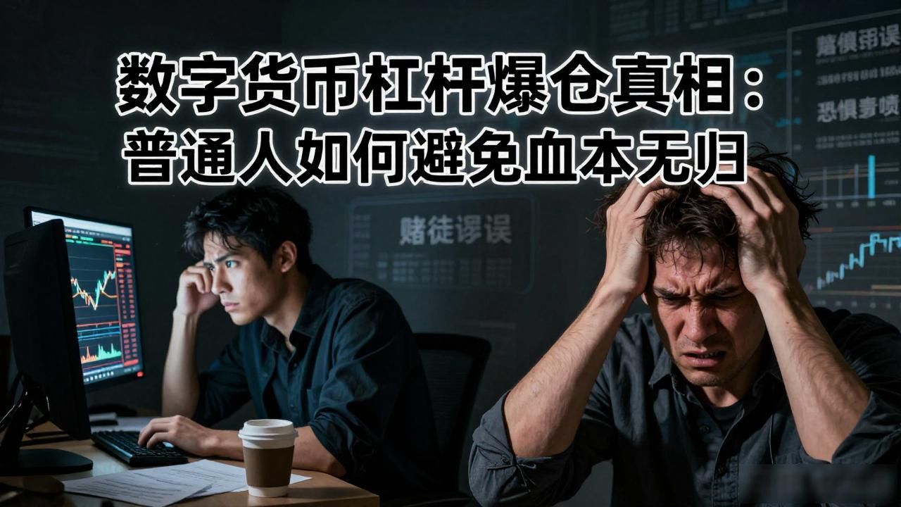 数字货币杠杆爆仓真相：普通人如何避免血本无归