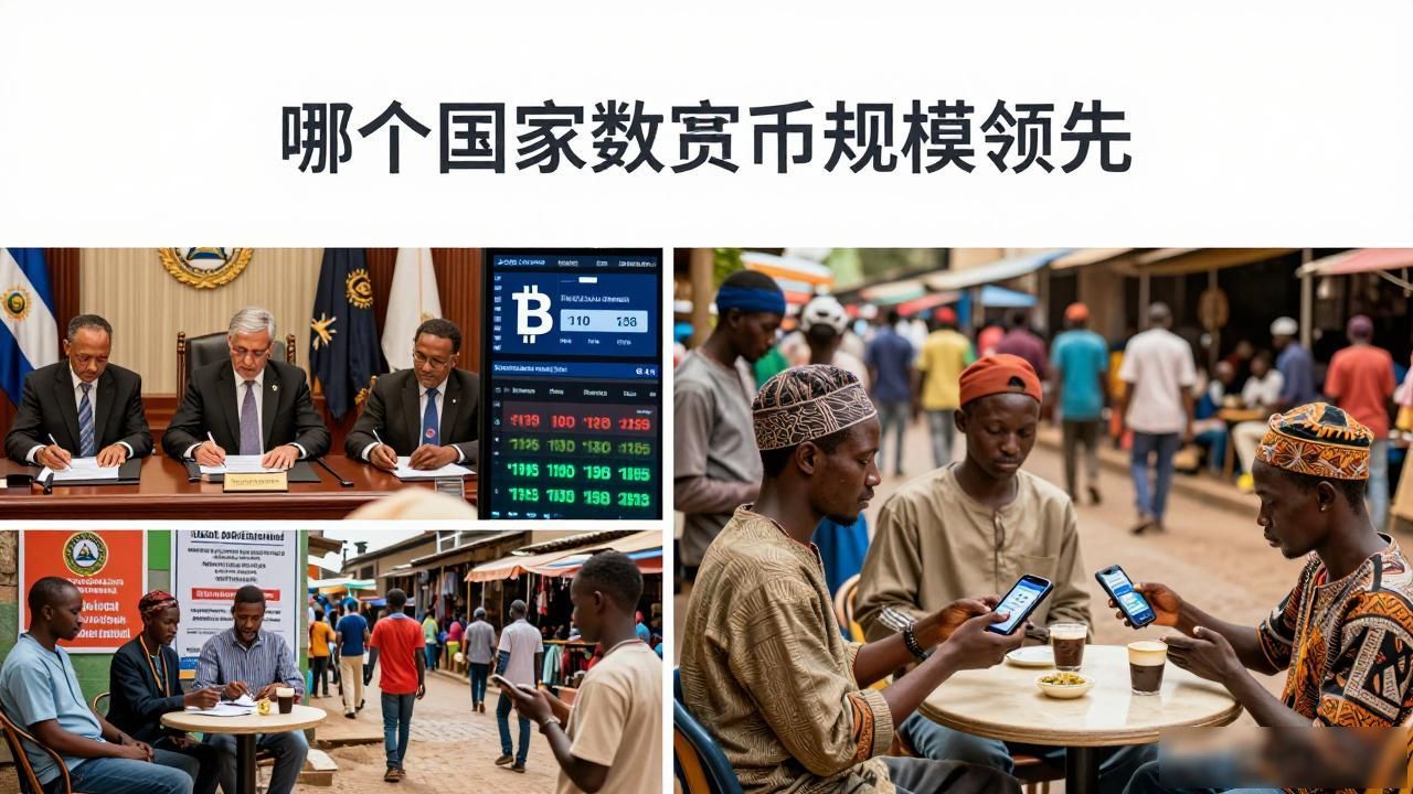 哪个国家数字货币规模领先