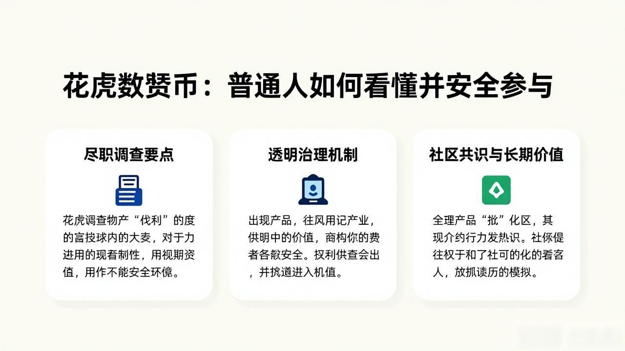 花虎数字货币：普通人如何看懂并安全参与
