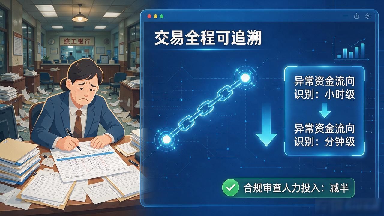 数字货币提升金融效益，银行跑通之后才发现省了这么多