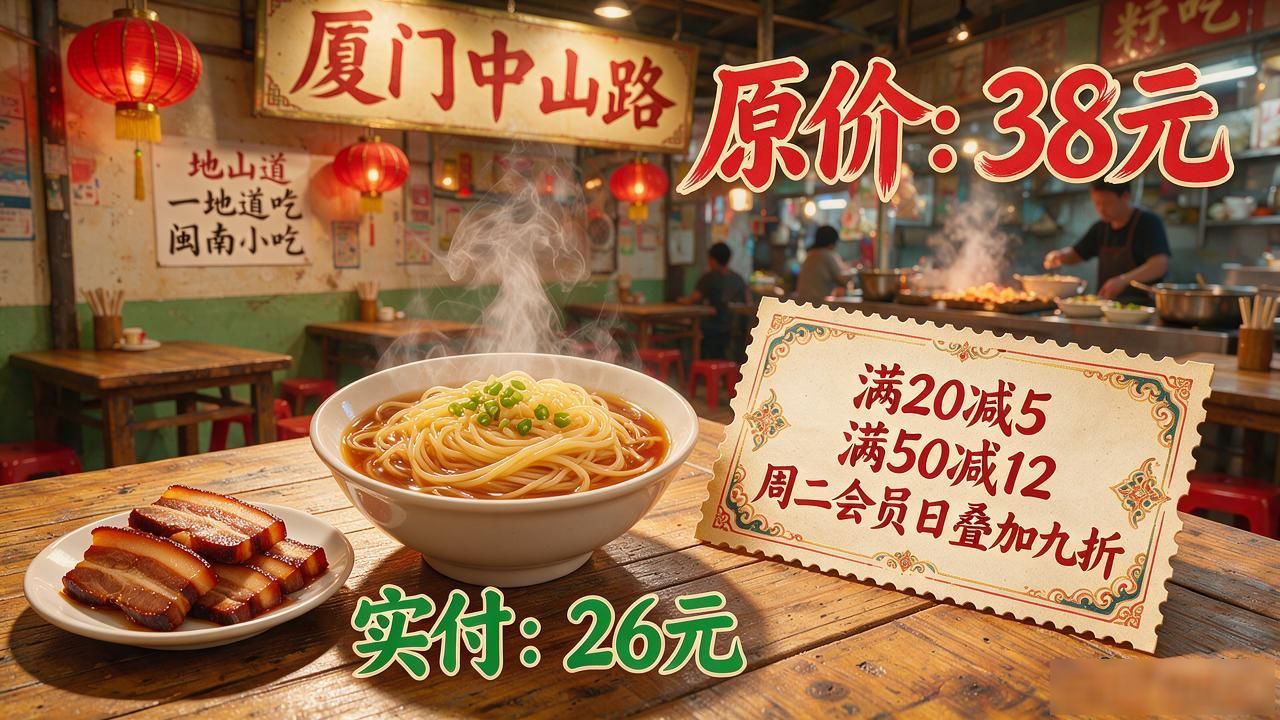 厦门数字货币优惠活动怎么参与，哪些门店满减最划算