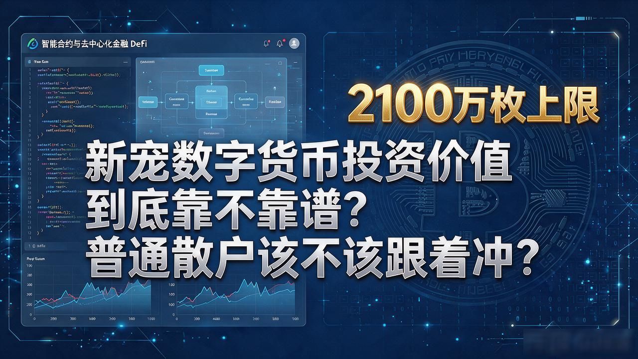新宠数字货币投资价值到底靠不靠谱？普通散户该不该跟着冲？