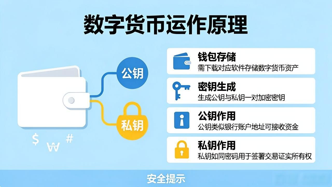 数字货币怎么运作的？通俗讲解让你秒懂