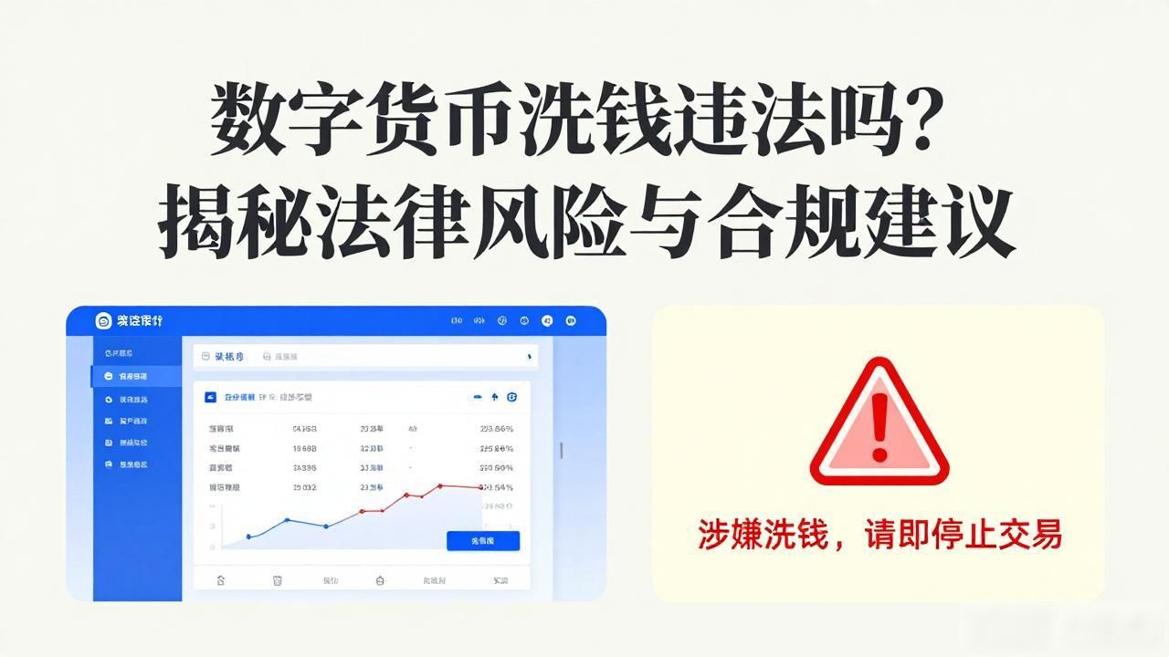 数字货币洗钱违法吗？揭秘法律风险与合规建议