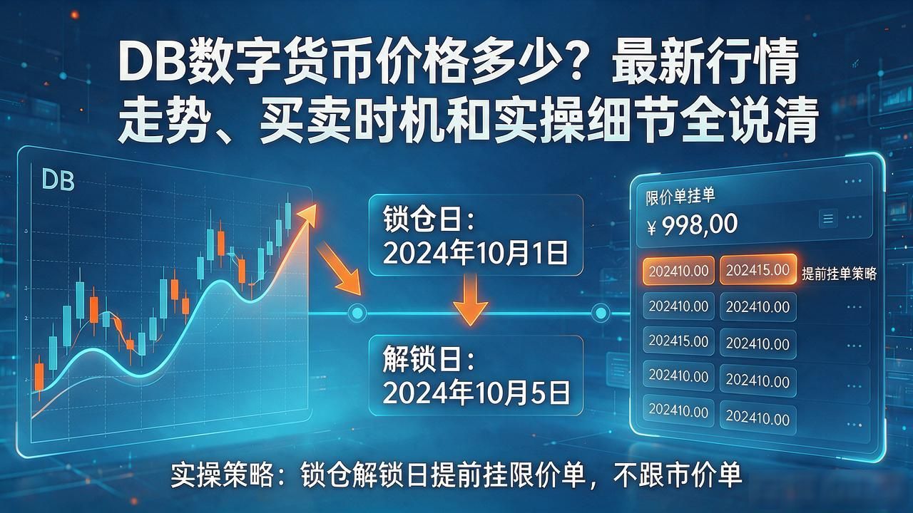 DB数字货币价格多少？最新行情走势、买卖时机和实操细节全说清