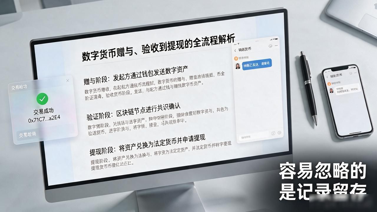 收到数字货币礼物不知道怎么弄？验收到提现全流程一篇讲透