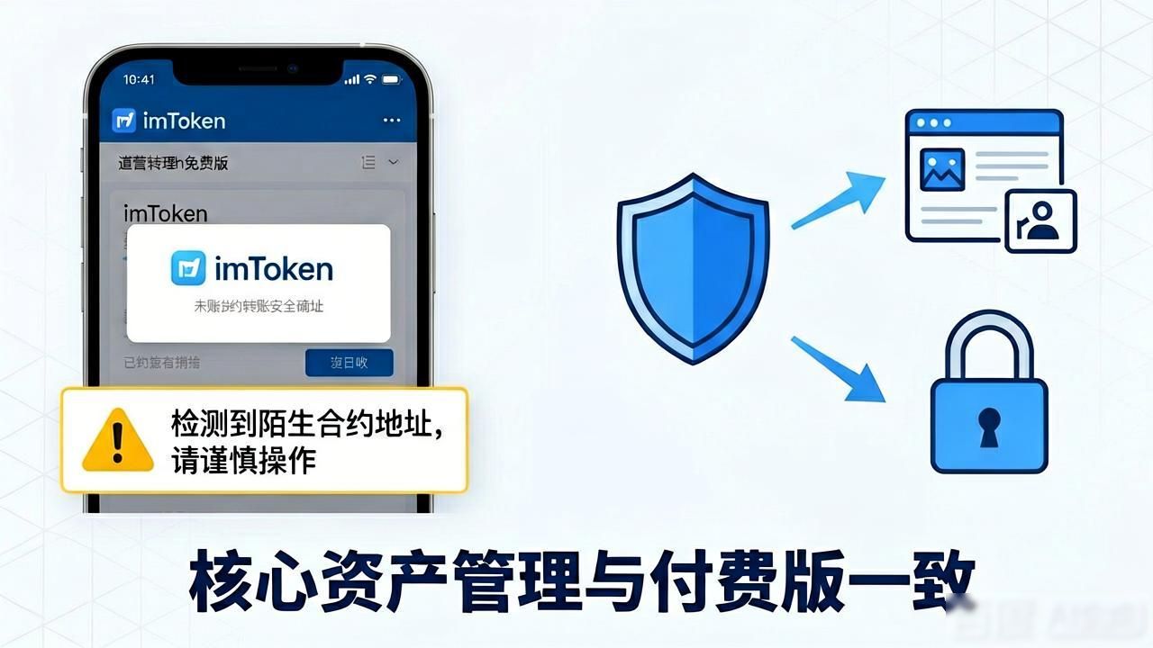 imToken免费版好用吗？三大核心优势告诉你值不值得选