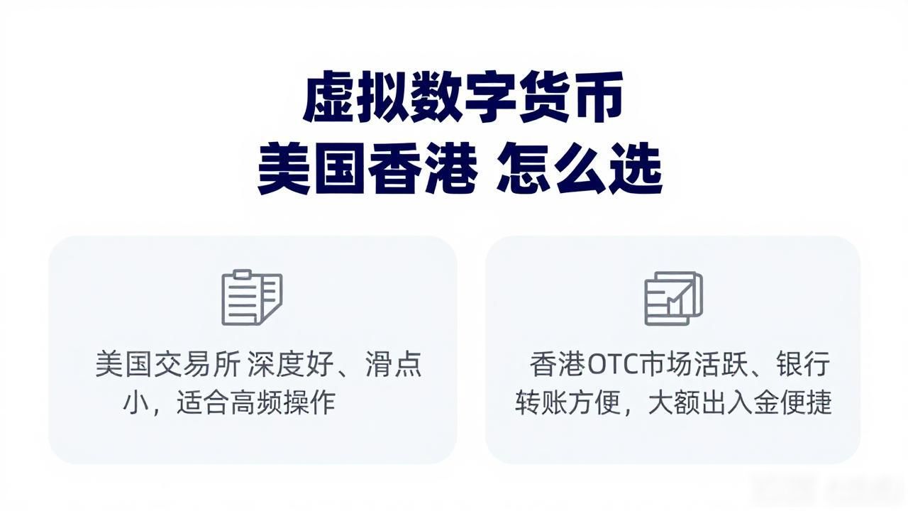 虚拟数字货币 美国香港 怎么选