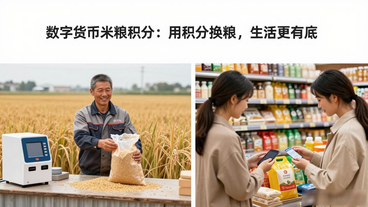 数字货币米粮积分：用积分换粮，生活更有底