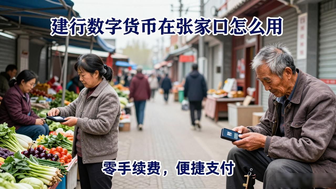 建行数字货币在张家口怎么用