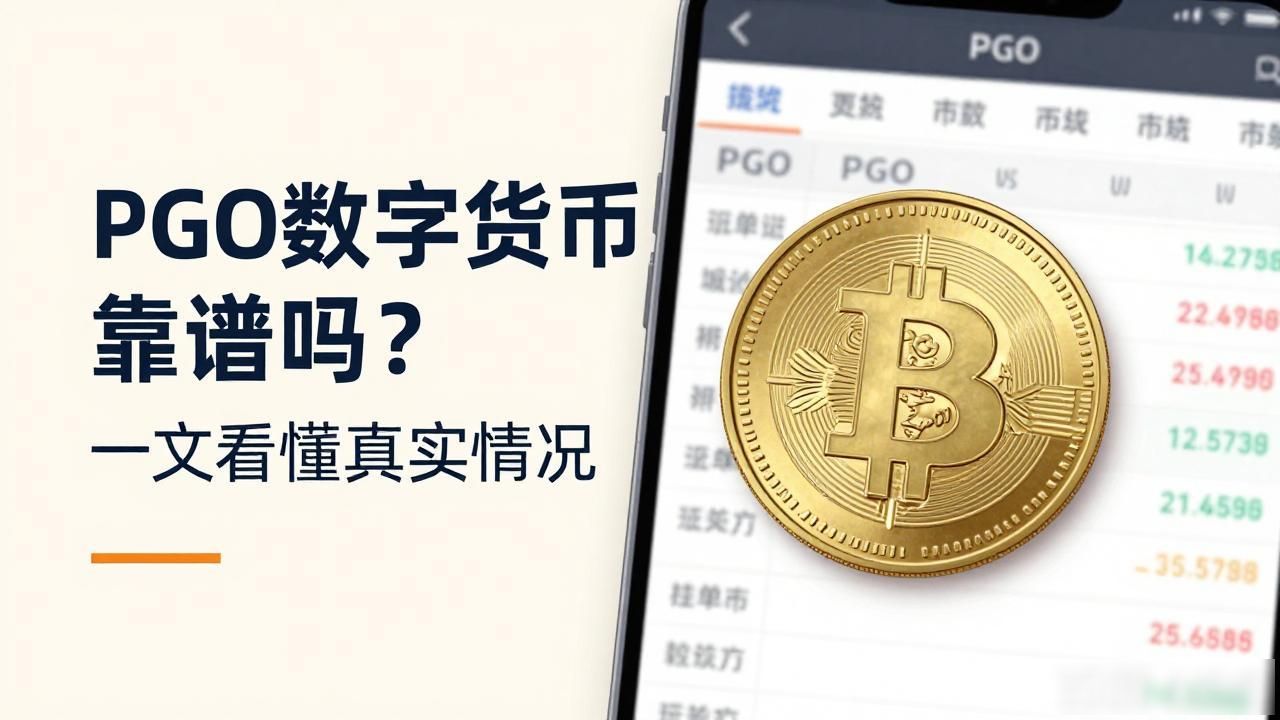 PGO数字货币靠谱吗？一文看懂真实情况