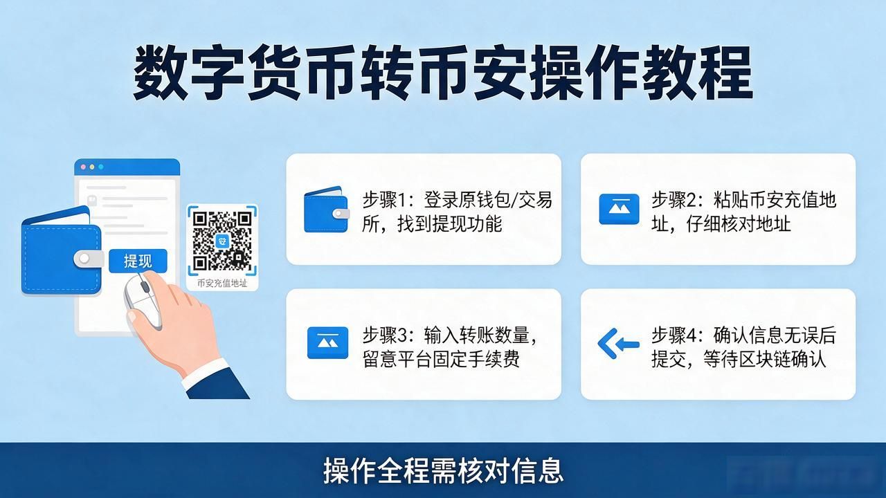 数字货币怎么转到币安？完整操作教程