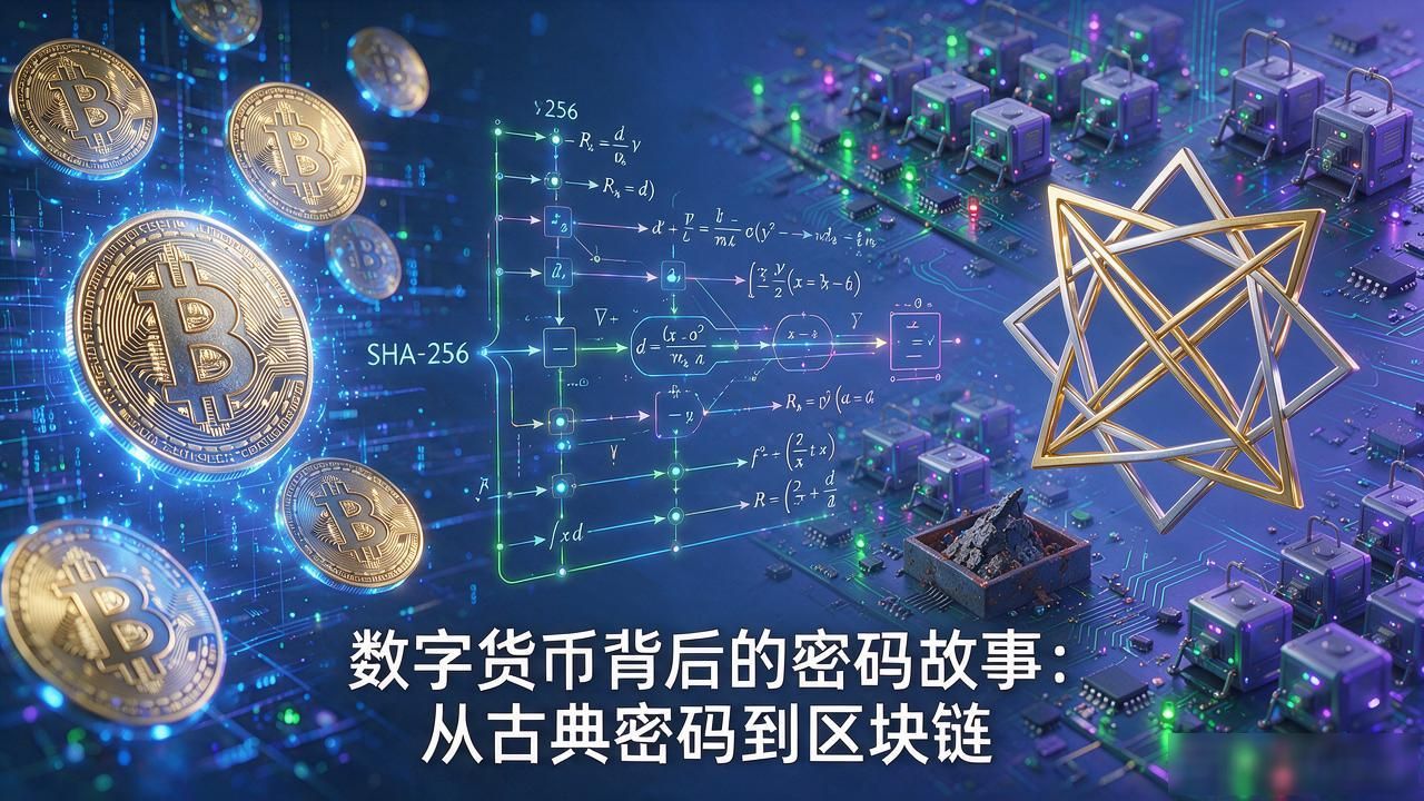 数字货币背后的密码故事：从古典密码到区块链