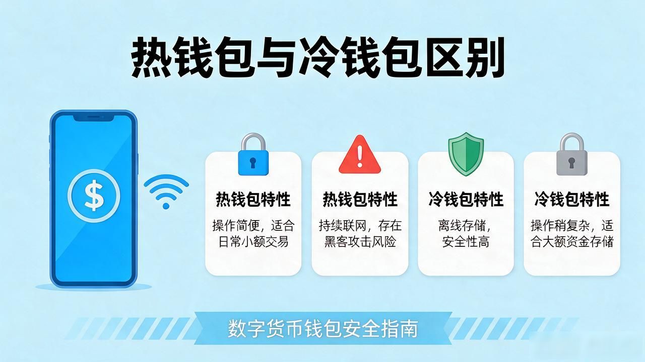 数字货币钱包长啥样？一文看懂热钱包与冷钱包的区别