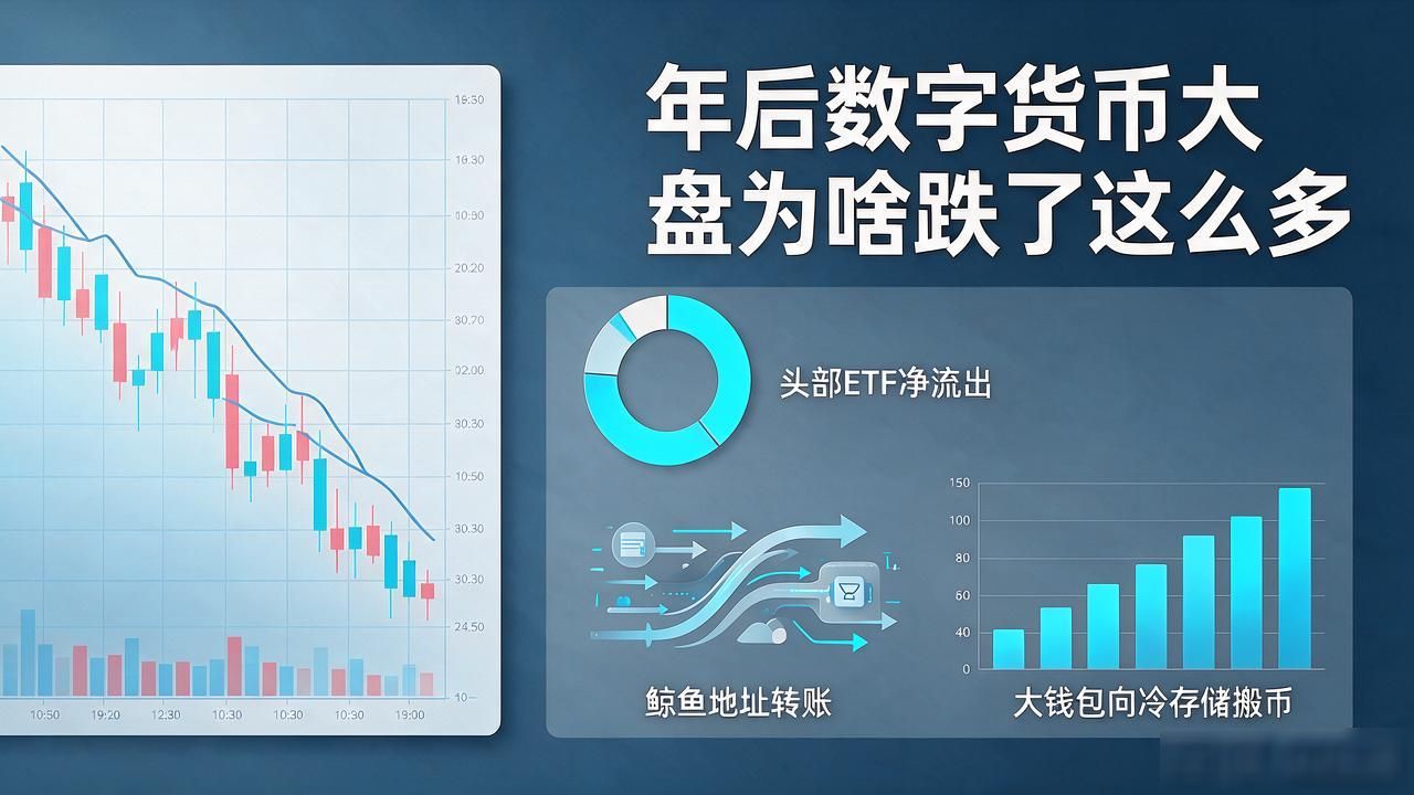 年后数字货币大盘为啥跌了这么多，拿币的人现在最该想明白的事