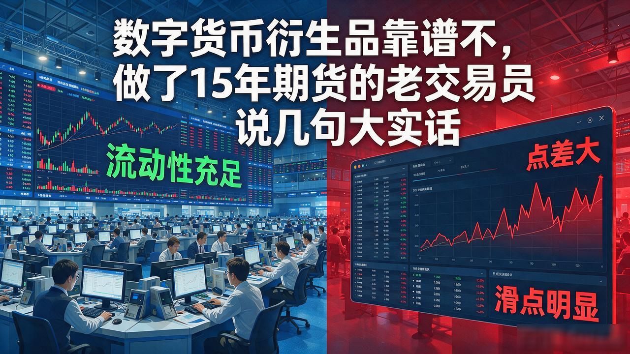 数字货币衍生品靠谱不，做了15年期货的老交易员说几句大实话