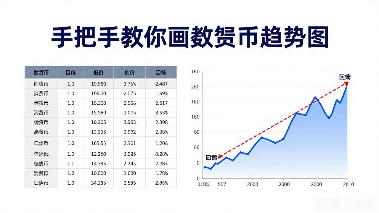 用Excel画数字货币趋势图_数字货币趋势图关键数据_怎么画数字货币趋势图