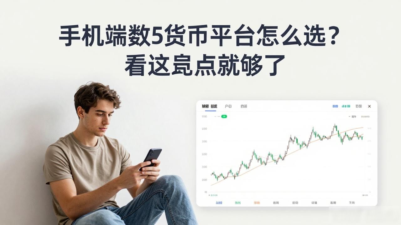 手机端数字货币平台怎么选？看这几点就够了