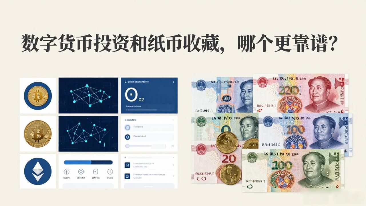 数字货币投资和纸币收藏，哪个更靠谱？